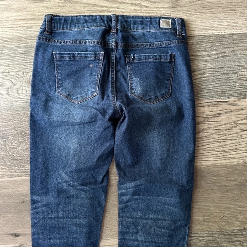 KidPik jeans - glitter distressing‎ girls size 12